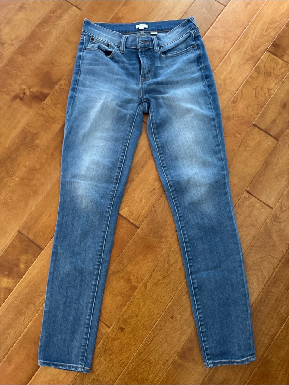J. Crew Women's Medium Blue Skinny Jeans